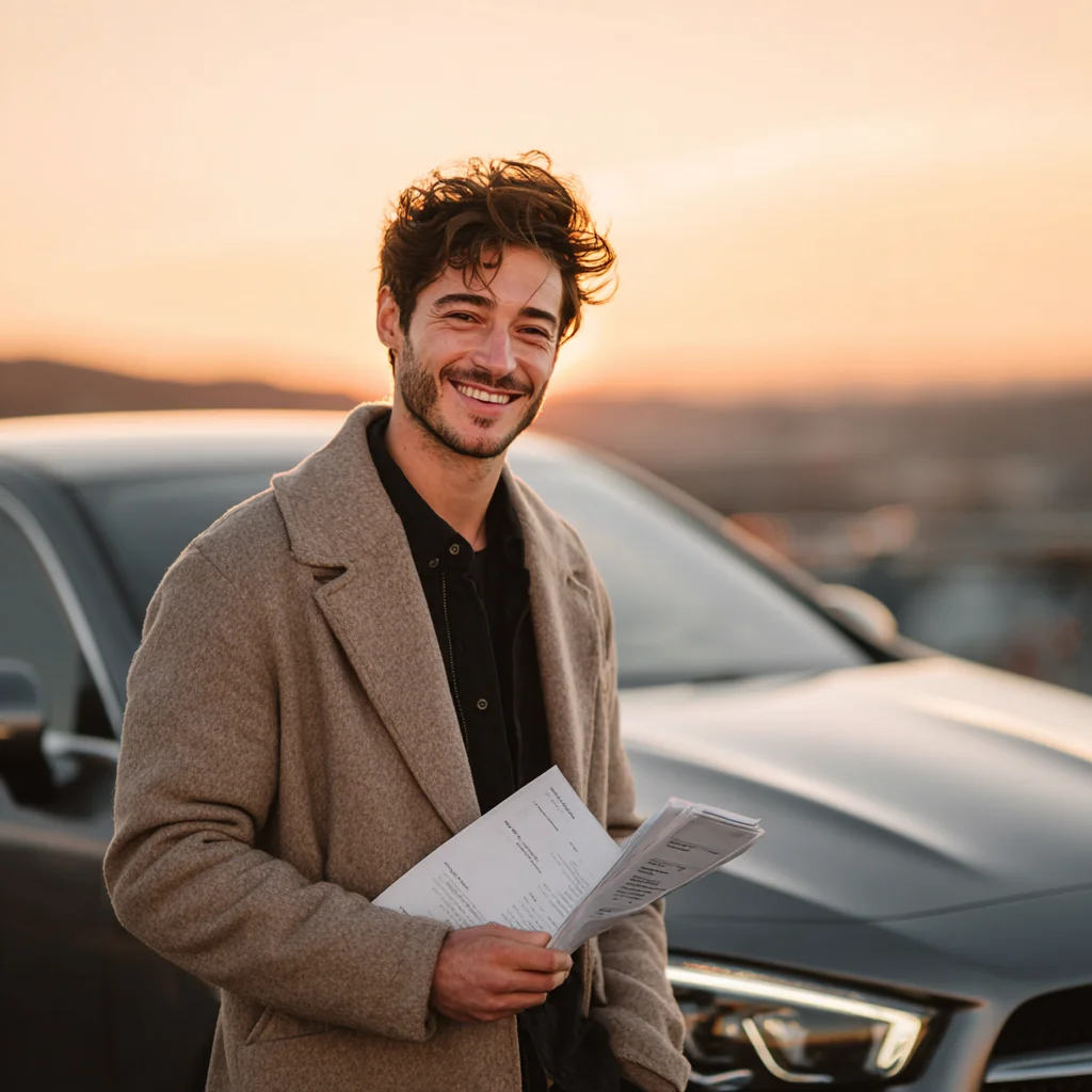 Машина после мелкого ДТП с выплатой от страховки