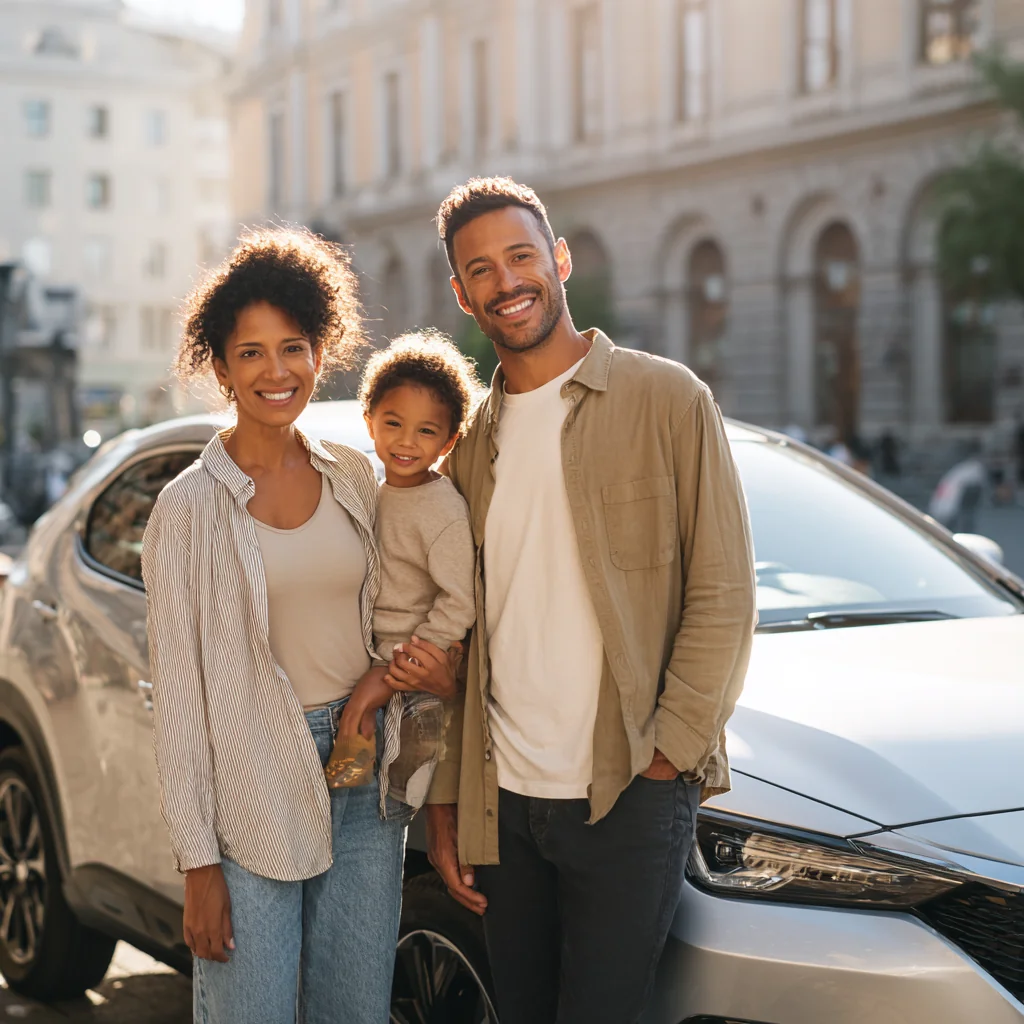 Новый автомобиль с полным покрытием страховки